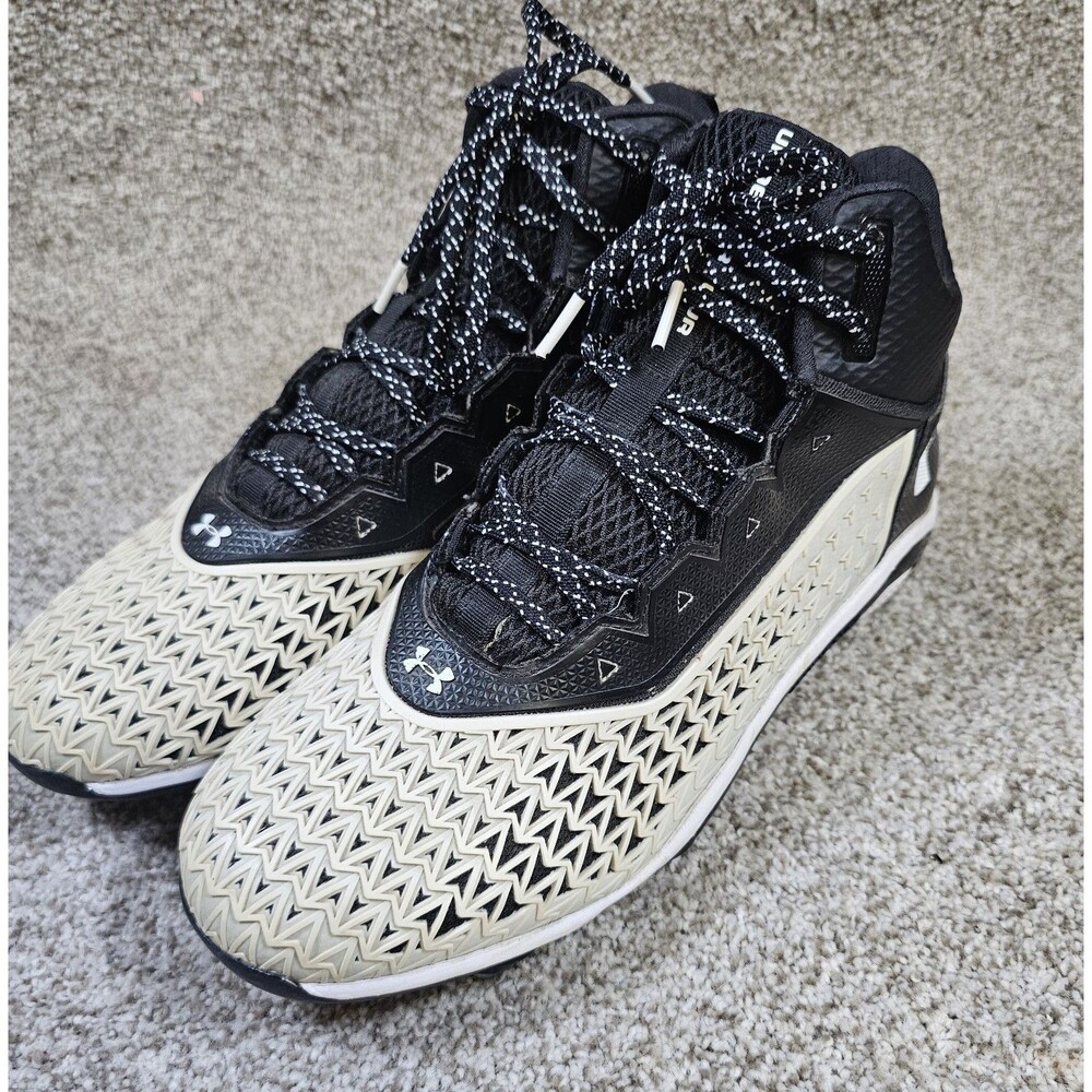 Under Armour Mens Hammer 3022173-001  Black Noir Football‎ Cleats Shoes Size 11